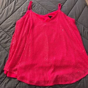 Sparkly tank torrid
